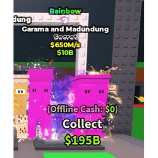 Garama and Madundung Rainbow 650M/s