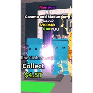 Garama and Madundung Rainbow 700M/s