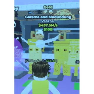 Garama and Madundung Gold 437.5M/s