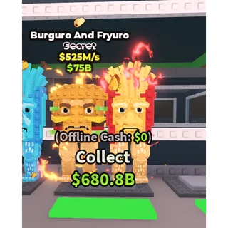 Burguro and Fryuro 525M/s