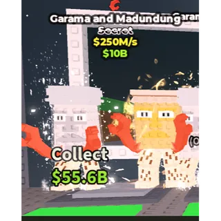 Garama and Madundung 250M/s