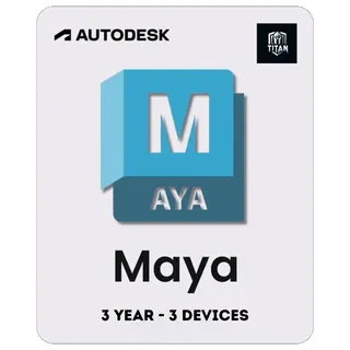 Autodesk MAYA 2024 - 2025 3 Years - 3 Devices