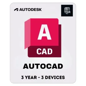 AutoCAD 2024-2025 License Key 3 Year 3 Devices