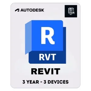 Autodesk Revit 2024-2025  (3 Devices, 3 Year)