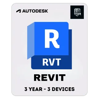 Autodesk Revit  2025  (3 Devices, 3 Year)