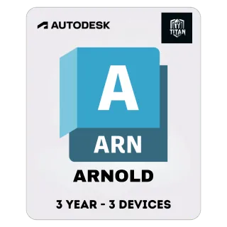 Autodesk Arnold 2024-2025 - (3 year / 3 devices)