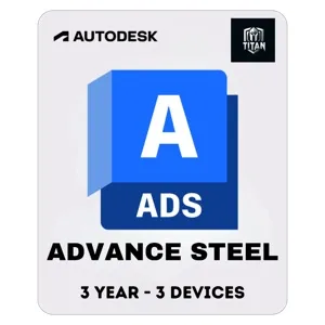 AUTODESK ADVANCE STEEL 2025 3 YEARS - 3 DEVICES | MAC & WINDOWS