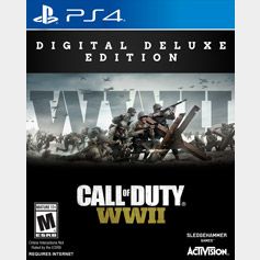 Call Of Duty Wwii Digital Deluxe Edition Ps4 Us Code Ps4 Games Gameflip