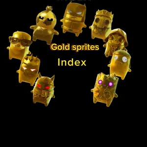 gold sprites
