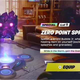 cube zeropoint