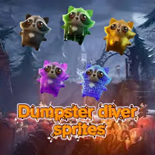 dumpster diver sprites