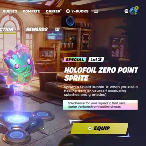 holofoil zero point
