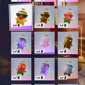 8 fully mastered sprites