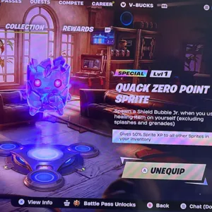 quack zero point