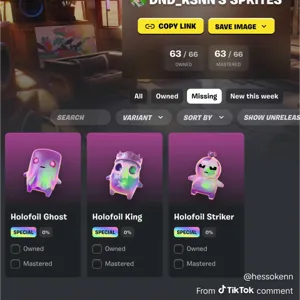 holofoil sprites