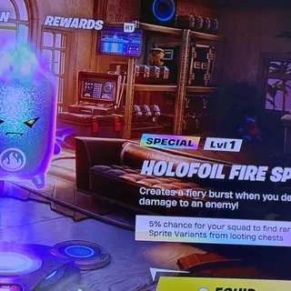 holo foil fire