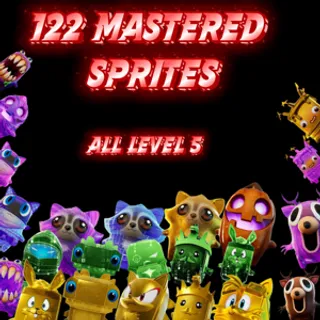 all mastered sprites
