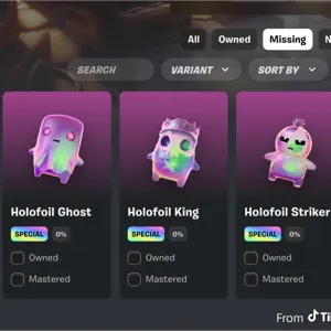 holo foil sprites