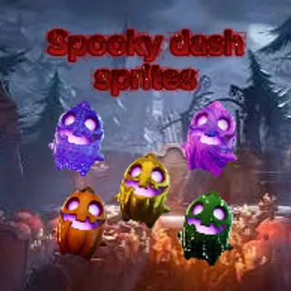 spooky dash sprites