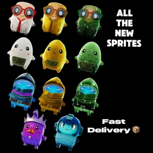 all new sprites