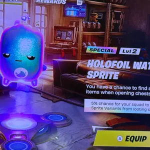 holofoil water sprite