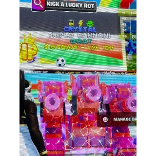 KICK A LUCKY ROT “triplo cannoni” 