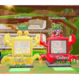 FORTNITE STEAL THE BRAINROT KRABARCADE