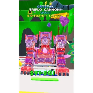 Kick a lucky rot TRIPLO CANNONI