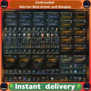 Best Armor (43 LvL) and Weapon (50 LvL) Sets - Warrior | Enshrouded
