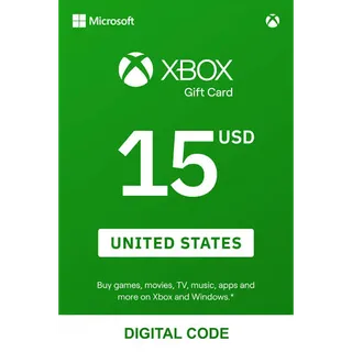 15 USD Xbox