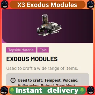 X3 Exodus Modules | ARC Raiders