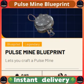 Pulse Mine Blueprint | ARC Raiders