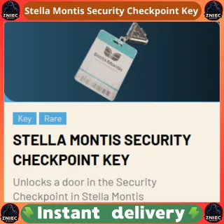 Stella Montis Security Checkpoint Key | ARC Raiders