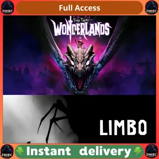 [ Epic Games 2 Game ] Limbo + Tiny Tina's Wonderlands | Complete Data Change 