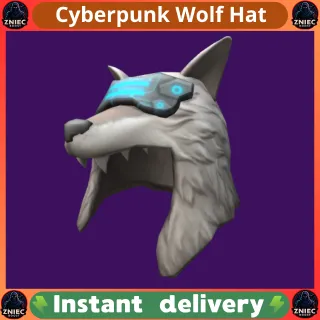 Cyberpunk Wolf Hat | RBL Prime Gaming
