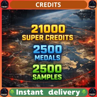 21000 Super Credits + 2500 Medals + 2500 Samples + XP Weapon/Char | Helldivers 2 [PC/PS/XBOX]