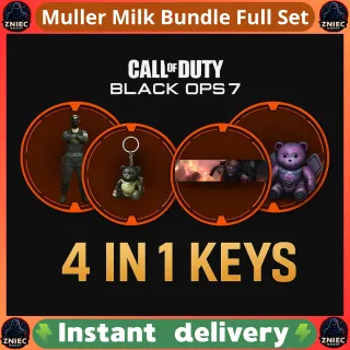 Muller Milk Bundle Full Set 4 Code | COD Call of Duty Black Ops 7