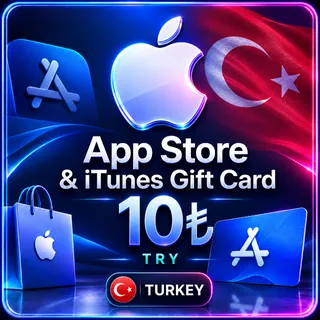 App Store & iTunes Gift Card ₺10 TRY | TURKEY