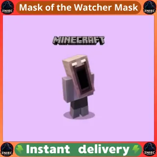 Mask of the Watcher Mask - Minecraft JAVA - BEDROCK EDITION