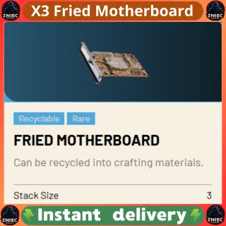 X3 Fried Motherboard | ARC Raiders
