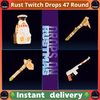 Round 47 | 4 Skins | Twitch Rustmas 2025 | Rust Twitch Drops