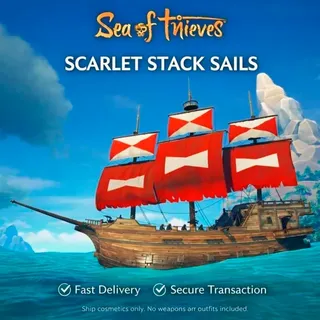 Sea Of Thieves Scarlet Stack Sails