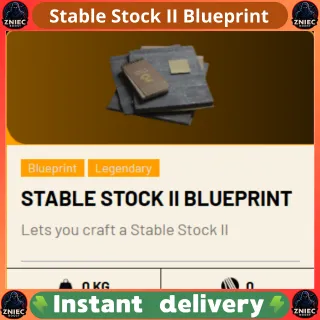 Stable Stock II (2) Blueprint