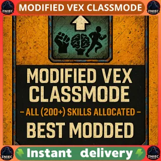 MODIFIED VEX CLASSMODE - ALL (200+) SKILLS ALLOCATED - BEST MODDDED | Borderlands 4