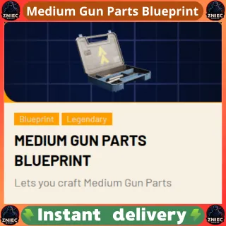 Medium Gun Parts Blueprint | ARC Raiders