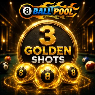 3 Golden Shots | 8 Ball Pool