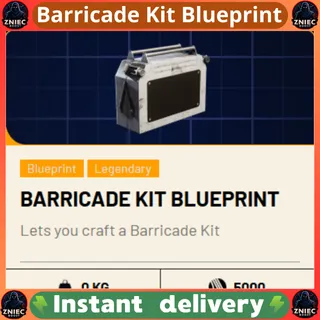 Barricade Kit Blueprint | ARC Raiders