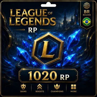 League of Legends 1020 RP
