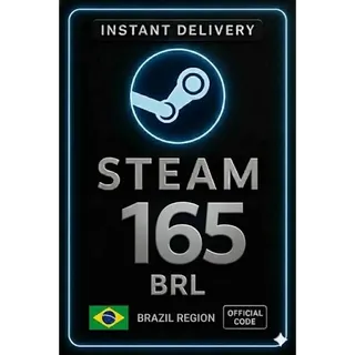 165 BRL Steam Wallet