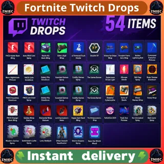 54 Items | Fortnite Save the World + FNCS Major 1 | Fortnite Twitch Drops